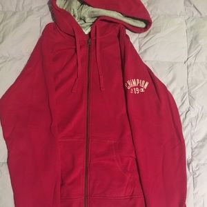 Women’s Champion zip- up hoodie